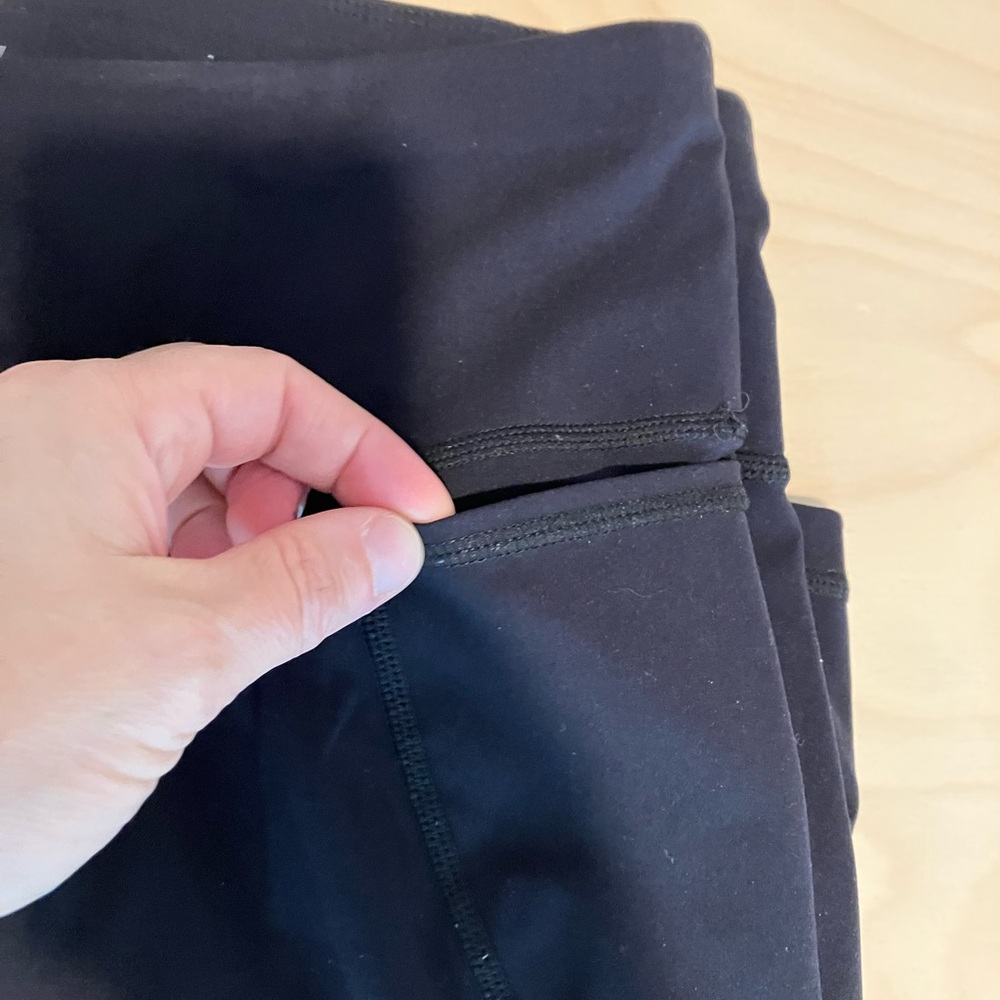 Sweaty Betty Black The Power Leggings | Full Length Mid Rise | Pocket | Size S - Picture 4 of 7